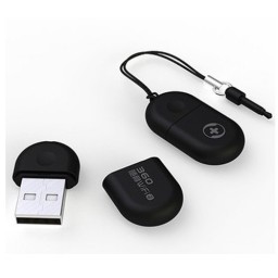 Portable Mini Wireless Router WiFi Signal Producer & 10T Cloud Storage USB Flash Disk- Black